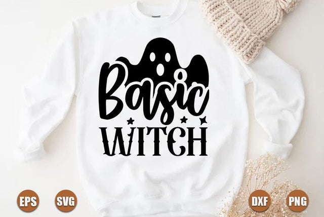 Halloween SVG Design, Basic Witch SVG FiveStarCrafting 