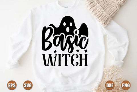 Halloween SVG Design, Basic Witch SVG FiveStarCrafting 
