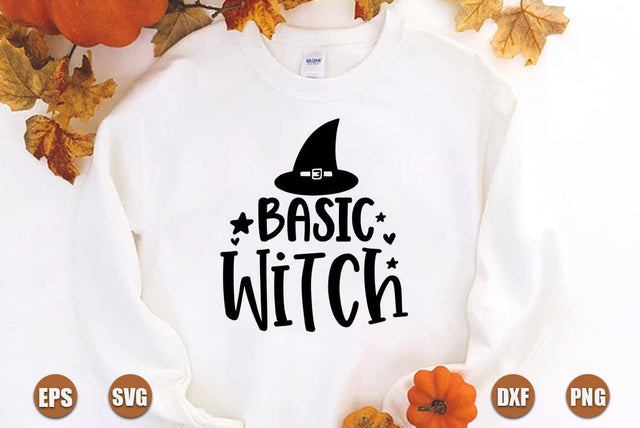 Halloween SVG Design, Basic Witch SVG FiveStarCrafting 