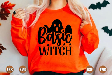 Halloween SVG Design, Basic Witch SVG FiveStarCrafting 