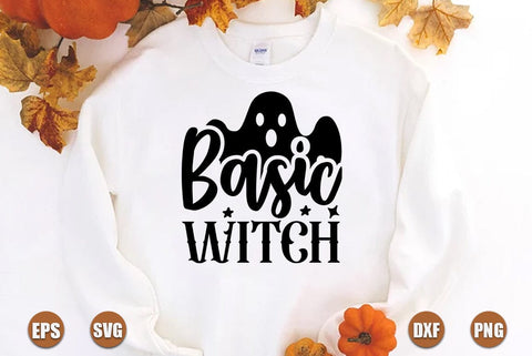 Halloween SVG Design, Basic Witch SVG FiveStarCrafting 
