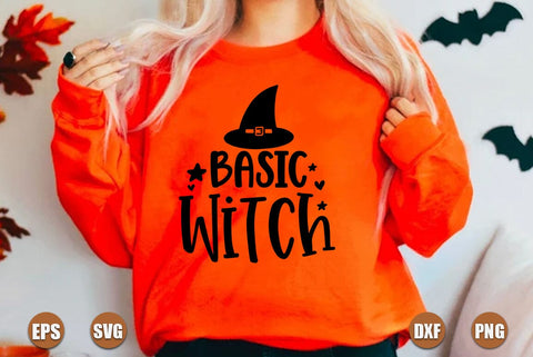 Halloween SVG Design, Basic Witch SVG FiveStarCrafting 