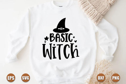 Halloween SVG Design, Basic Witch SVG FiveStarCrafting 