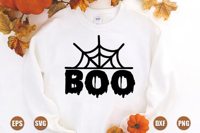 Halloween SVG Design, Boo SVG FiveStarCrafting 