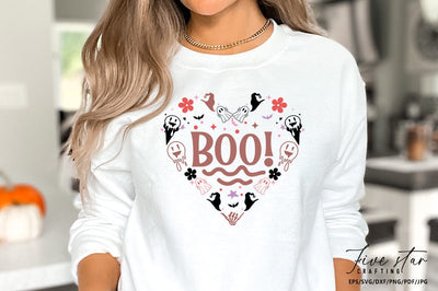 Halloween SVG Design, Boo SVG FiveStarCrafting 