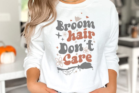 Halloween SVG Design, Broom Hair Dont Care SVG FiveStarCrafting 