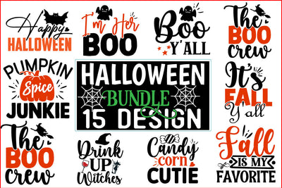 Halloween SVG Design Bundle SVG CraftingStudio 