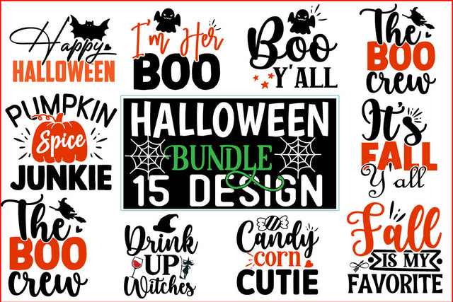 Halloween SVG Design Bundle SVG CraftingStudio 