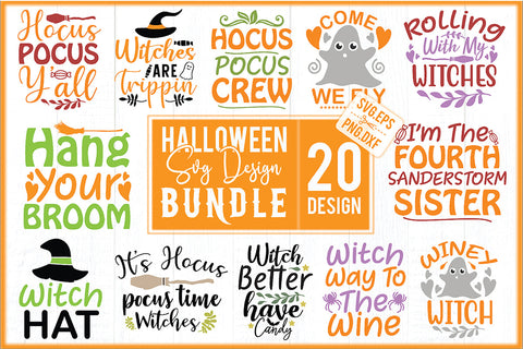 Halloween SVG Design Bundle SVG Creativeart88 