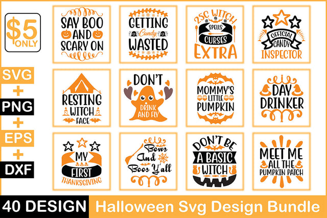Halloween SVG Design Bundle SVG Rupkotha 