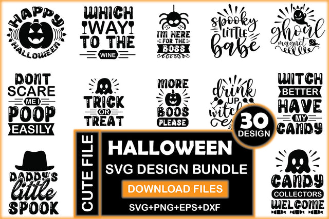 Halloween Svg Design Bundle SVG Rupkotha 