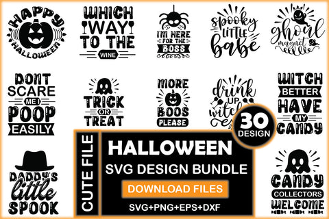Halloween Svg Design Bundle SVG Rupkotha 
