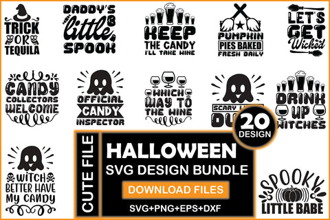 Halloween SVG Design Bundle SVG Rupkotha 