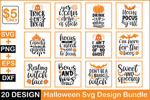 Halloween SVG Design Bundle SVG Rupkotha 