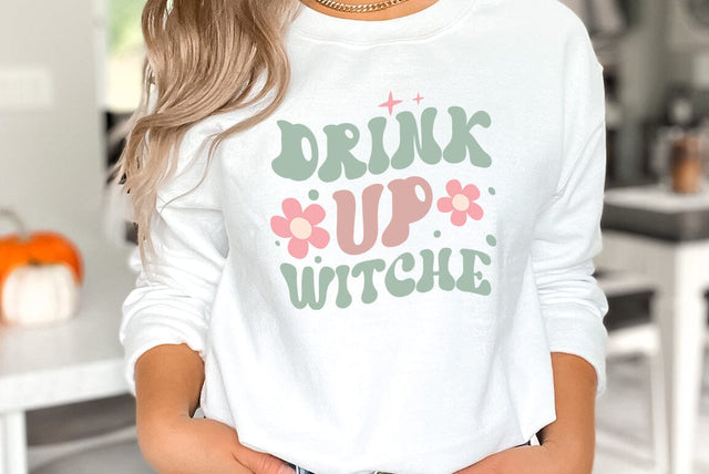 Halloween SVG Design, Drink Up Witches SVG FiveStarCrafting 