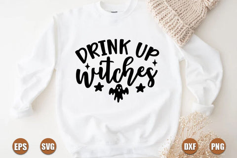 Halloween SVG Design, Drink Up Witches SVG FiveStarCrafting 
