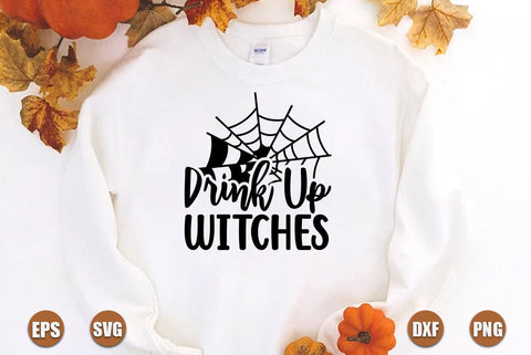 Halloween SVG Design, Drink Up Witches SVG FiveStarCrafting 