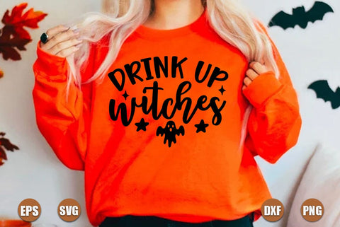 Halloween SVG Design, Drink Up Witches SVG FiveStarCrafting 