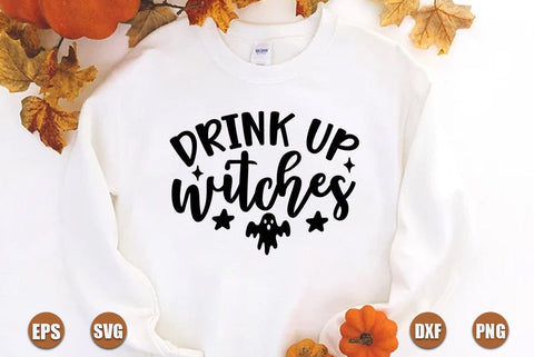 Halloween SVG Design, Drink Up Witches SVG FiveStarCrafting 