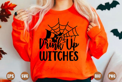 Halloween SVG Design, Drink Up Witches SVG FiveStarCrafting 