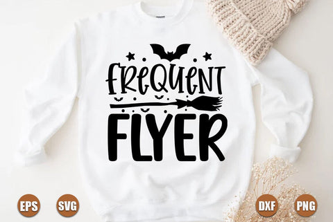 Halloween SVG Design, Frequent Flyer SVG FiveStarCrafting 
