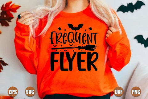 Halloween SVG Design, Frequent Flyer SVG FiveStarCrafting 