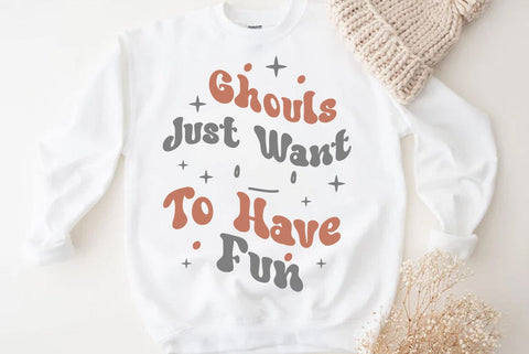 Halloween SVG Design, Ghouls Just Want To Have Fun SVG FiveStarCrafting 