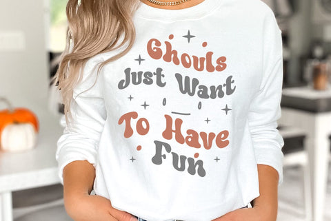Halloween SVG Design, Ghouls Just Want To Have Fun SVG FiveStarCrafting 