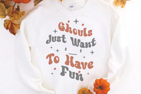 Halloween SVG Design, Ghouls Just Want To Have Fun SVG FiveStarCrafting 