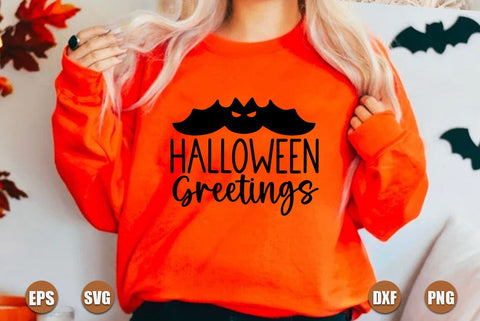Halloween SVG Design, Halloween Greetings SVG FiveStarCrafting 