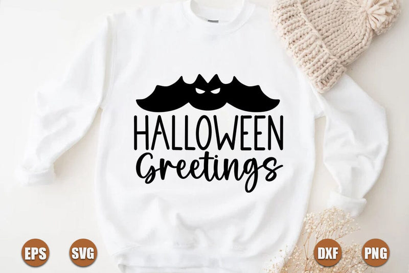 Halloween SVG Design, Halloween Greetings SVG FiveStarCrafting 