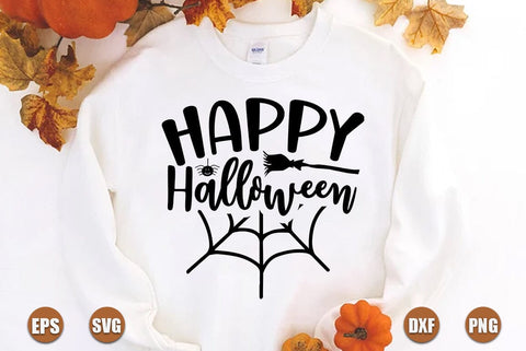 Halloween SVG Design, Happy Halloween SVG FiveStarCrafting 