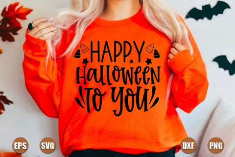 Halloween SVG Design, Happy Halloween To You SVG FiveStarCrafting 