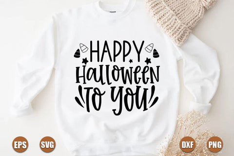 Halloween SVG Design, Happy Halloween To You SVG FiveStarCrafting 