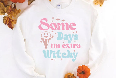 Halloween SVG Design, Some Days I am Extra Witchy SVG FiveStarCrafting 