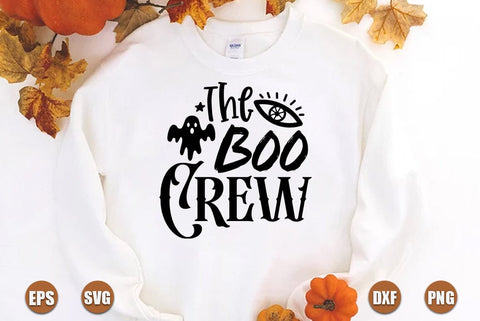 Halloween SVG Design, The boo crew SVG FiveStarCrafting 
