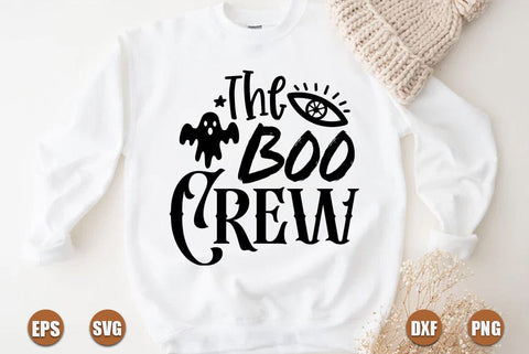 Halloween SVG Design, The boo crew SVG FiveStarCrafting 
