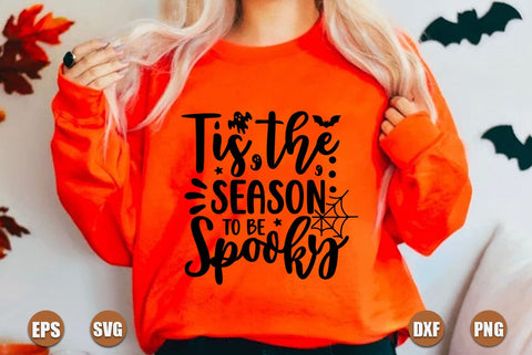 Halloween SVG Design, Tis the Season to Be Spooky SVG FiveStarCrafting 