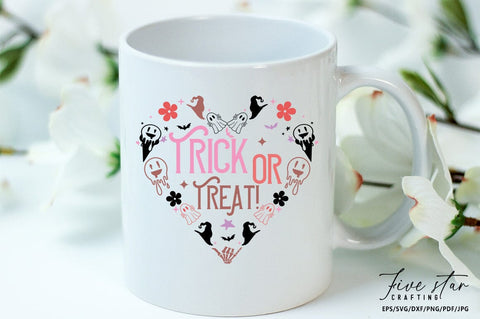 Halloween SVG Design, Trick or Treat SVG FiveStarCrafting 