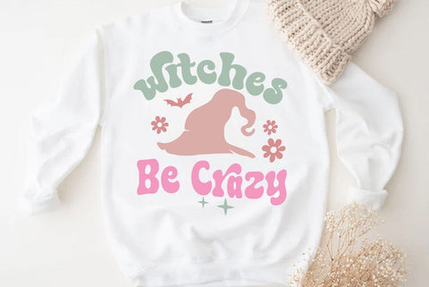 Halloween SVG Design, Witches Be Crazy SVG FiveStarCrafting 