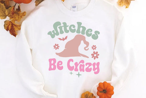 Halloween SVG Design, Witches Be Crazy SVG FiveStarCrafting 
