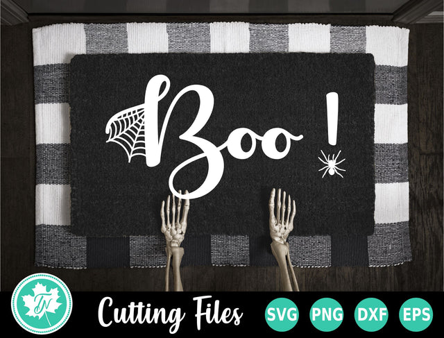 Halloween SVG | Doormat SVG | Boo SVG SVG TrueNorthImagesCA 