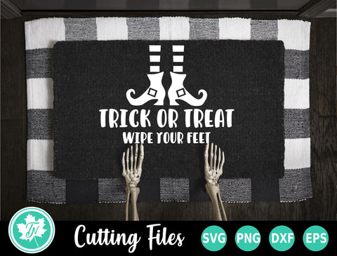 Halloween SVG | Doormat SVG | Trick or Treat SVG TrueNorthImagesCA 