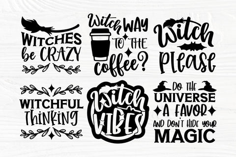 Halloween Svg, Eps, Png, Dxf, Witches Svg Bundle SVG TonisArtStudio 