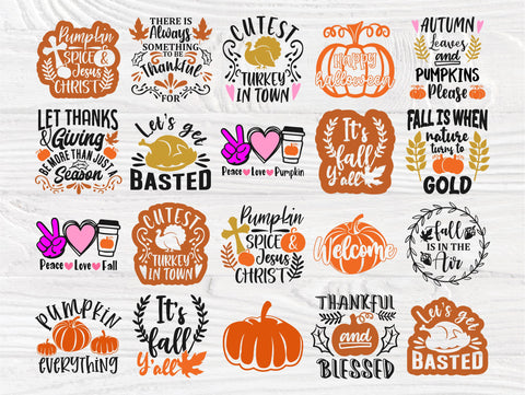Halloween SVG, Fall Svg, Pumpkin Svg, Thanksgiving SVG TonisArtStudio 