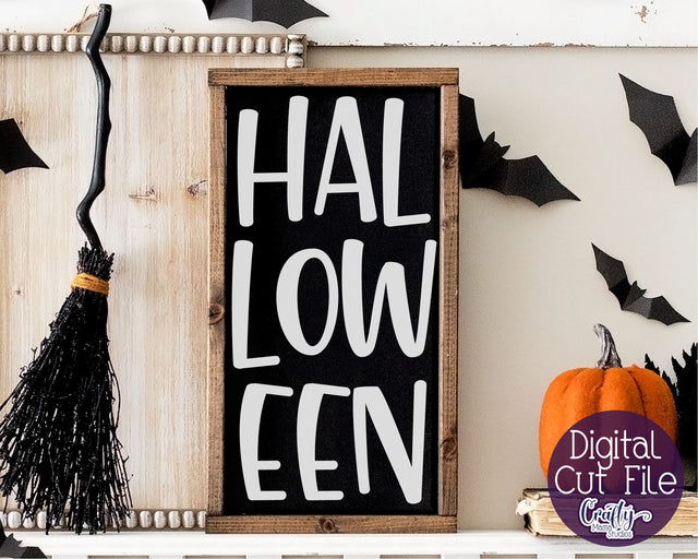 Halloween Svg, Farmhouse Sign, Halloween Farmhouse Cut File SVG Crafty Mama Studios 