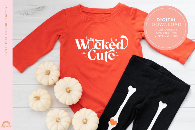 Halloween SVG File for Kids Wicked Cute SVG HM SVG Pixel Sublimation 