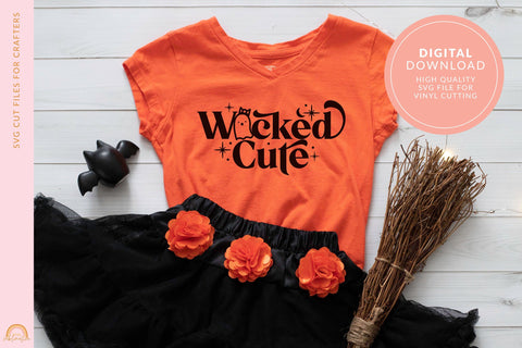 Halloween SVG File for Kids Wicked Cute SVG HM SVG Pixel Sublimation 