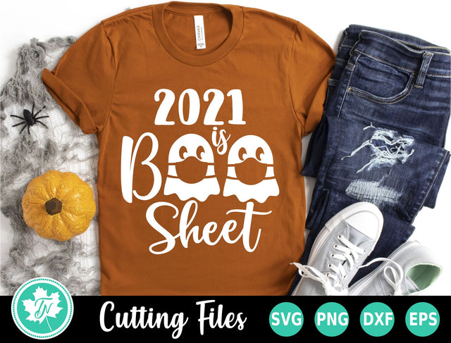 Halloween SVG | Ghost SVG | 2021 is Boo Sheet SVG TrueNorthImagesCA 
