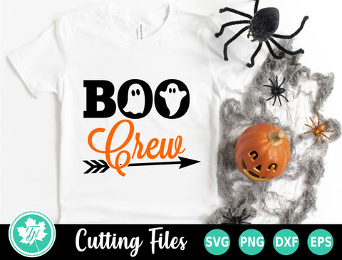 Halloween SVG | Ghost SVG | Boo Crew SVG TrueNorthImagesCA 
